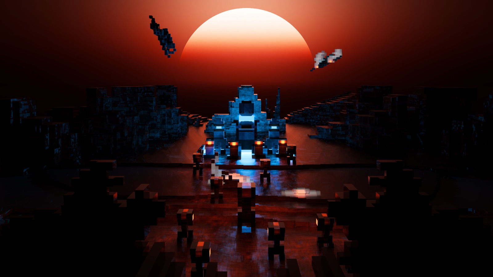 The Echoes of Mars — key art